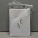 100 PCS Printable Vinyl Sticker Paper for inkjet printer & Laser Printer, Standard Letter Size 8.5"x11", Waterproof Sticker Paper Dries Quickly Vivid Colors, Matte White