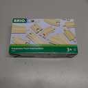 BRIO World Expansion Pack Intermediate - Works with All BRIO Train Sets - FSC-certified 16-Piece Wooden Train Tracks with Switches - Grow Existing Systems and Create Railway Empires - Kids Ages 3 & Up