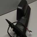 Passenger Side Mirror Compatible with 2009-2018 Dodge Ram 1500,2010-2018 Dodge Ram 2500 3500,Tow Mirrors with Power Glass Heated Turn Signal Light Puddle Lamp(Black) (Right)