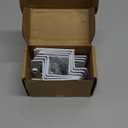 Unique 6 Pcs Metal Anti-Slip Mattress Gaskets-Secure Your Mattress in Place, Prevent Slipping-Solid and Easy to Install, Perfect for Home & Dorm Use/White