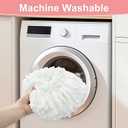 Mop Heads Replacement for Ocedar, Mop Replace Head for Ocedar EasyWring 1 Tank, Microfiber Spin Mop Refills, Include 4 Spin Mop Replacement Head Deep Cleaning Machine Washable with 2 Scrubber Mop Head