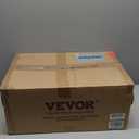 VEVOR Folding Chair Rack, 150 LBS Capacity, Heavy-Duty Chair Cart for Stacking 10 Chairs, Multi-Function Metal Chair Storage Dolly with Rubber Wheels, Push-Style Chair Holder, Matte Black