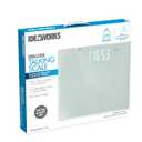 JB8524 Deluxe Talking Scale. Digital Body Weight Talking Bathroom Scale, High Precision Measurements, Over 600 Pound Capacity Weight Scale. Extra-Large Display, Auto-Calibrated, Precision Balanced
