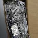 198 LED 9.8 FT*6.6 FT Net Lights Plug in, 8 Lighting Modes Mesh Light Connectable, Waterproof Christmas Net Lights Outdoor for Bushes, Wedding, Holiday, Garden, Xmas Tree Decorations(Red and Green)