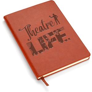 Theater Gifts Musical Theatre Journal Broadway Gift Idea for Actors Dramatic Acting Notes Drama Actor Actress Gifts (Theater LIFE)