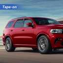 Window Visors Rain Guards for 2011-2026 Dodge Durango, Out-Channel Window Vent Wind Deflectors Visors Shades for 11-26 Durango