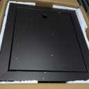 AQUAZILLA Metal Garden Hose Reel Deck box, Durable Steel Garden Hose Storage Box Cabinet, 150ft 5/8" Garden Hose Capacity. - Hose guide Manual Rewind, No-leak aluminum water connections