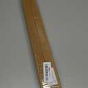 Black Curtain Rods for Windows 28 to 48 Inch,5/8 Inch Diameter Heavy Duty Metal Stainless Steel Drapery Rods with Brackets,Modern Curtain Rod with Simple End Caps