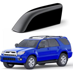Car Roof Rack End Caps Fit for Toyota 4Runner 4WD N210 2003 2004 2005 2006 2007 2008 2009 Roof Rack Accessories Roof Rail End Cover Roof Luggage Rail Rack Protection Cover Shell Trim 1 Pc Black (Black left driver's rear side)