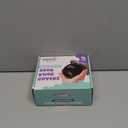 Child Safety Door Knob Cover (4 Pack) Hard-to-Remove Dual-Lock Door Handle Covers for Kids - Reusable Baby Proof Door Knob Locks - Installs Easily, No Tools Needed (Black)