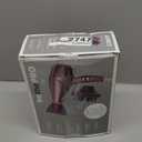 Infiniti PRO CONAIR Style & Shine Hair Dryer with Diffuser and Concentrator, 1875W Style & Shine Blow Dryer with Tourmaline and Ionic Conditioning to Fight Frizz, 3 Heat & 2 Speed Settings, Purple