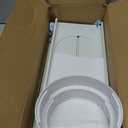 Portable AC Window Vent Kit - Complete Air Conditioner Window Kit, Adjustable PVC Window Seal Kit Panels Up to 60 Inches, for Universal Thread AC Exhaust Hose of 5.1" and 5.9" Diameter