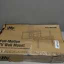 Mounting Dream TV Wall Mount for 32-65 Inch Television,Mount with Swivel and Tilt, Full Motion Bracket with Articulating Dual Arms, Fits 16inch Studs, Max VESA 400X400 mm, 99lbs