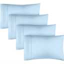 CGK Linens Pillow Case 4 Pack Blue 20x36 In