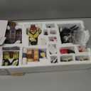 Wettarn 26 Pcs LED Christmas Villages Houses Sets Xmas Figurines Decoration Lighted LED Christmas Village Houses Building Collectible Home Decoration Xmas Gifts Indoor Room Decor