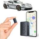 Mini GPS Tracker for Vehicles,Portable Real Time Magnetic GPS Tracking Device for Car, Full Global Coverage Location Tracker for Kids,Dogs,Trucks/Person,No Subscription Required/No Monthly Fee