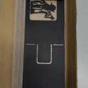 Renovatio Black Metal Bookend  Cute, Unique, Geeky Decor for Home, Office & Kids Room  Heavy Duty, Non-Slip Minimalist Bookends for Shelves  Master