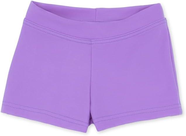 Capezio Girls' Boy Cut Low Rise Short (Purple)