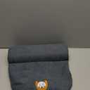 Dog Bolster Pillow for Large Dogs, Benefit for Cervical Vertebra and Neck, Easy to Carry When Traveling, with High Resilience Foam, Machine Washable CoverEasy to Clean (Dark Gray, Large)