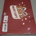 LED Note Board with Colors, 13.7"X10" 6 Modes & 8 Colors Acrylic Dry Erase Boards with Light, Include Adapter, Hanging Chain, Led Drawing Board for Kids with Stand,7 Markers, Spray Bottle