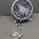 Honeywell TurboForce Air Circulator, Small Tabletop Fan, Quiet Personal Fan for Home or Office, 3 Speeds, 90 Degree Pivoting Head, White, HT-904