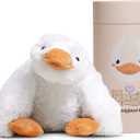 Hugz Official Weighted Stuffed Animal 3.8 lb for Adults and Kids - Premium Stuffed Plushie (Quackers The Duck)