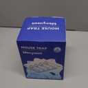 4 Pcs Humane Mouse Traps Indoor for Home, Live Mouse Trap, Reusable Mice Trap Catcher for House & Outdoors (01-Green(4Pack))