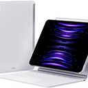 Case for Magic Keyboard iPad Pro 11 2022/2021/2020/2018 (Keyboard not Included) and iPad Air4/Air5 10.9(2022/2020) with Pencil Holder, Premium Magic Keyboard Compatible Case for iPad Air 10.9 -White