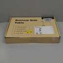 3 Layer Bath Tub Tray Table, Freestanding Bamboo Bath Tray Caddy for Tub Against Wall, Bath Table Tray Tub Shelf Bathroom Organizer Shelf for Luxury Spa and House Warming New Home