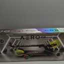 Aero Scooter for Kids 5-12 | Dynamic Lights, Hand Brake & Shock Absorption | Boys Girls 2 Wheels Kick Scooter | Foldable & Height Adjustable