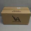 Privacy Door Levers, 4 Pack Matte Black Door Handles Keyless Interior Door Knobs Square Door Levers Heavy Duty Door Locks for Bedroom Bathroom