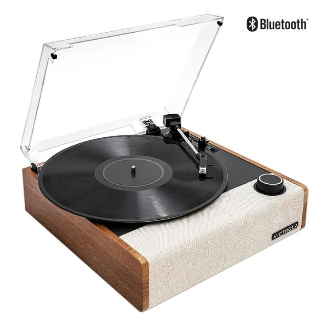 VICTROLA Eastwood II Bluetooth Record Player - Oak
