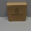 MIRRORVANA Fogless Shower Mirror for Shaving with Improved Suction and 360 Swivel - Unbreakable Fog Free Mirror for Men and Women - 6.3" x 6.3" (Gold)