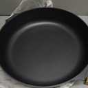 SENSARTE Nonstick Frying Pan Skillet with Lid, 13.3 Inch Large Deep Frying Pan, 6 Qt Non Stick Saute Pan with Cover, Induction Pan, Healthy Non Toxic Cooking Pan with Helper Handle, PFOA PFOS Free (Classic Black)