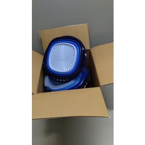 Tupperware Heritage Collection, New 10 Piece Food Storage Container Set in Vintage Blue, Dishwasher Safe and BPA Free (5 Bowls, 5 Lids)