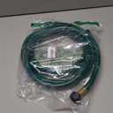 Short Hose 10FT Flexible for Connection: 1/2" PVC Water Hose Lightweight and Leakproof for Small Gardens Reels Drip Irrigation Outdoor Faucet Extension