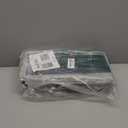 Hearth & Harbor Wrapping Paper Storage Container - Christmas Storage Bag with Interior Pockets - Gift Wrap Organizer Fits Up to 22 Rolls of 40" - Tear Proof, Silver (Medium)