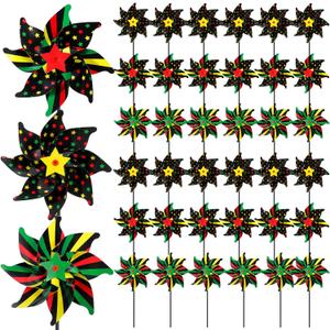 Soulchen 36 Pcs Juneteenth Decorations Pinwheels Bulk,Juneteenth Yard Sign These Eye Catching Garden Pinwheels Decor,African American Independence Day Sign for Lawn Yard Party Decorations Supplies Soulchen 36 Pcs Juneteenth Decorations Pinwheels Bulk,Juneteenth Yard Sign These Eye Catching Garden Pinwheels Decor,African American Independence Day Sign for Lawn Yard Party Decorations Supplies