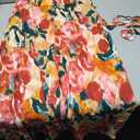 Bsubseach Wide Leg Pants Woman Flowy Floral Palazzo Pants for Women High Waisted Summer Casual Trousers Cruise Outfits, Large