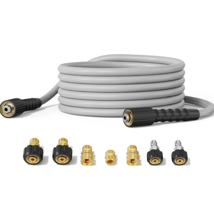 Giraffe Tools Pressure Washer Hose 25/50/100FT X 1/4" Power Washer Hose 3200 PSI 