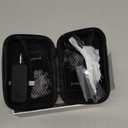 PQRQP 3 in 1 Microphone for iPhone/Android/Camera, Wireless Microphones, 328ft Transmission, 18H Battery Life, Mini Microphone for Record Interview, Vlogs, Tiktok, Pop Filters (Ebony Black)