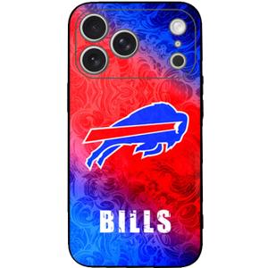 JIATUWAN Compatible with iPhone 17 Phone case for Bills Phone case Slim Liquid Silicone Shockproof Cover Protective case fit Man Woman Gifts