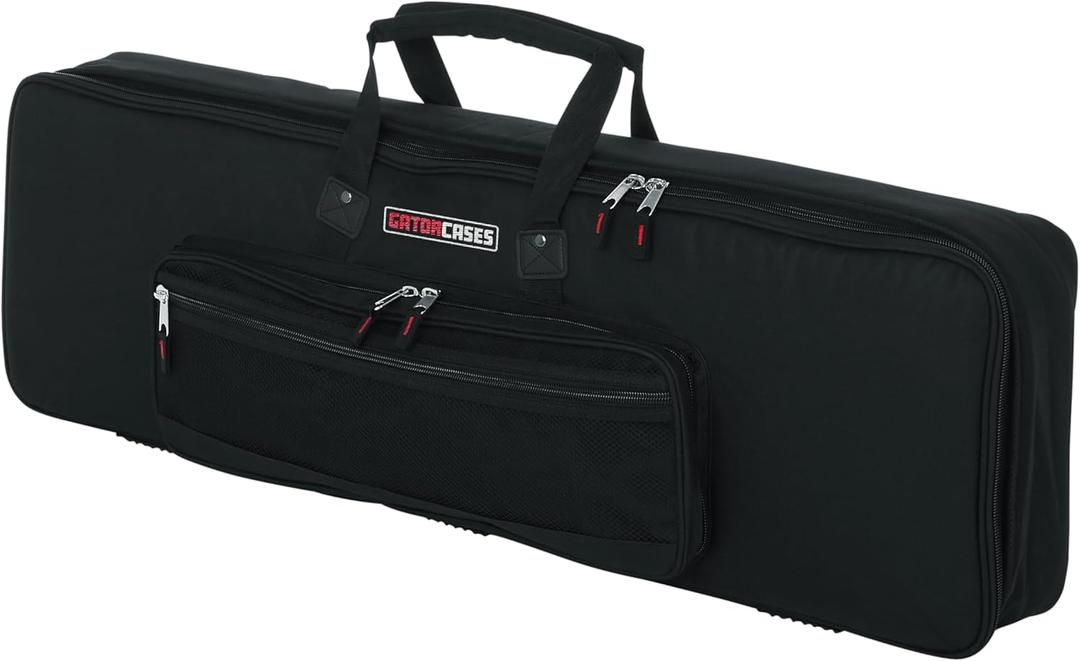 Gator Cases GKB Series Slim 61-Note Padded Keyboard Gig Bag, (GKB-61-SLIM)
