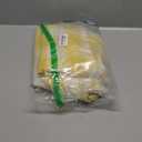 Cafe Curtains 36 inches Long Buffalo Plaid Kitchen Tiers 2 Panels Rod Pocket Gingham Check Short Small Window Curtains Bathroom Yellow & White