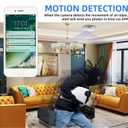 1080P HD Wireless Security Camera WiFi Smoke Detector Hidden Camera Spy Camera with Night Vision, Motion Detection and Remote View for Home and Office