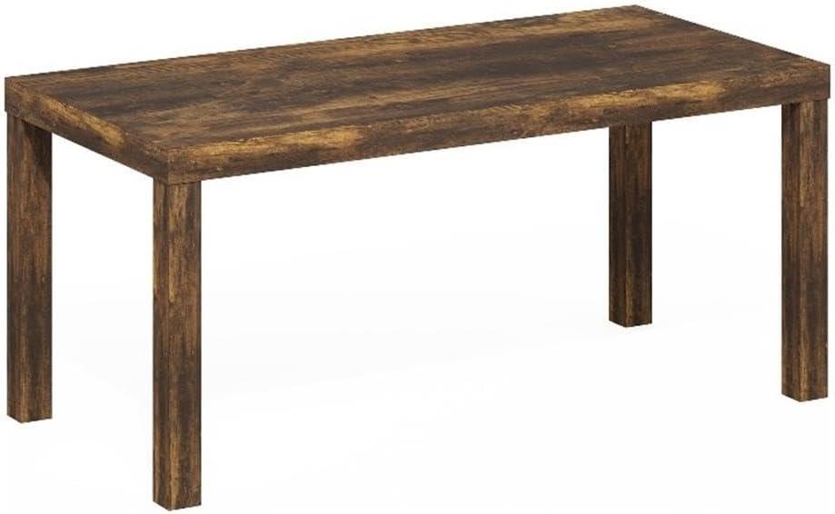Furinno Classic Coffee Table, Modern Rectangle Printer Stand, Amber Pine
1.8" Triple Thick Tabletop, Toolless Assembly, Side Table, for Living Room, Home Office