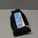 wegreeco Washable Female Dog Diapers Highly Absorbent Reusable Diapers for Dog in Heat Dog Period Diapers, 3 Pack (Black,Large (Large (15"-17" Waist))