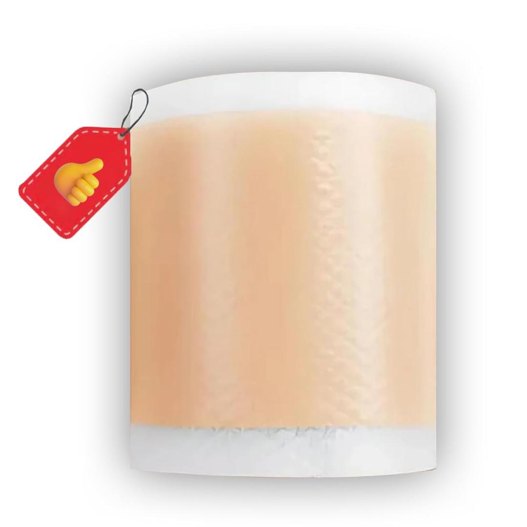 Silicone Scar Sheets For Face Wrinkles, 1.6x 120/3m Collagen Scar Tape Strips,Medical Grade Silicone Scar Sheets for Surgical Scars,C-Section, Burn, Scars- Reusable (3m/120 inch)