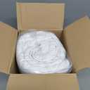 Lightweight 100% Cotton Comforter Queen Size, All Seasons Bedspread Cotton Filled Blanket, Durable Breathable Quilt (Queen, Block)