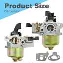 16100-ZM7-G17 Carburetor Carb with Gaskets, Replacement for Honda GXH50 Generator Engine, Replaces 16100-ZM7-G18